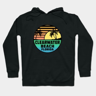 Clearwater Beach Florida Tropical Surfing Scuba Surf Vacation Hoodie